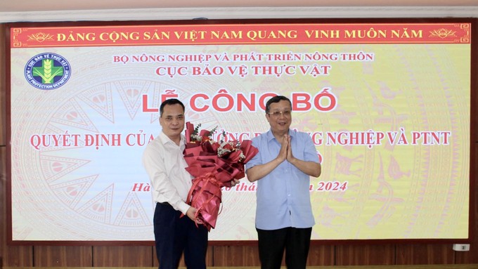 Bổ nhiệm Phó Cục trưởng Cục Bảo vệ thực vật