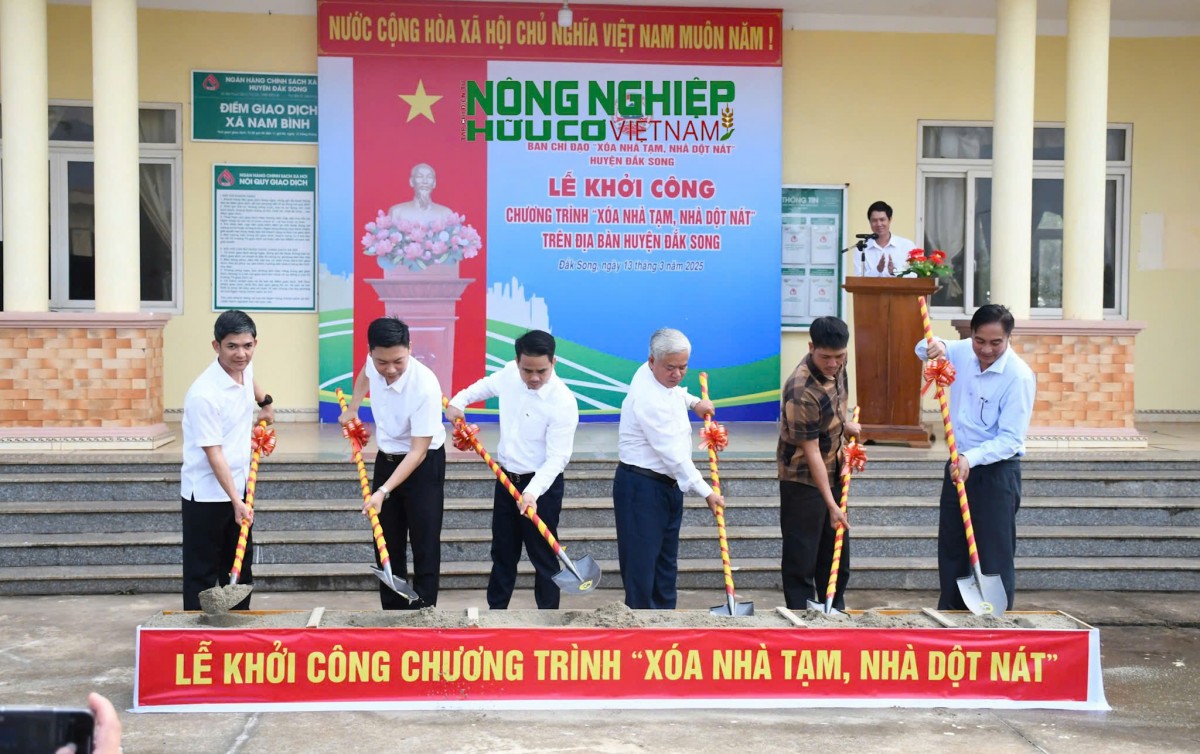 Đắk Nông: Huyện Đắk Song khởi công Chương trình xóa nhà tạm, nhà dột nát Đắk Nông: Huyện Đắk Song khởi công Chương trình xóa nhà tạm, nhà dột nát
