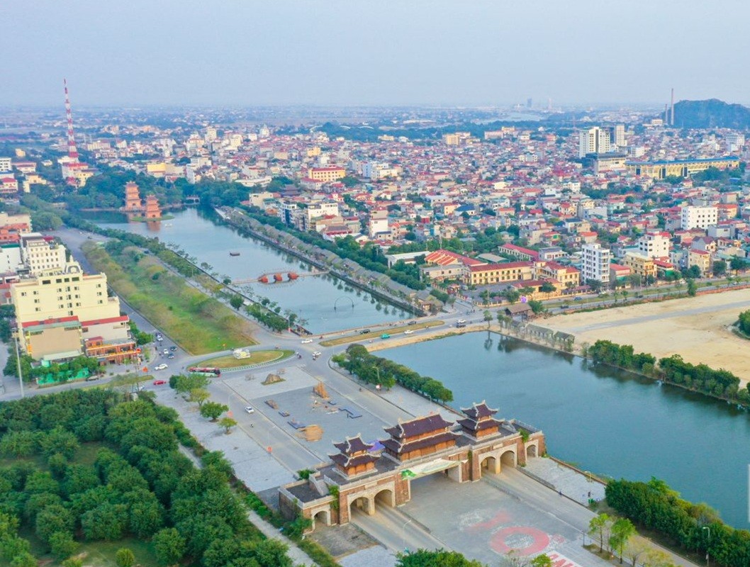 Một góc thành phố Hoa Lư, tỉnh Ninh Bình