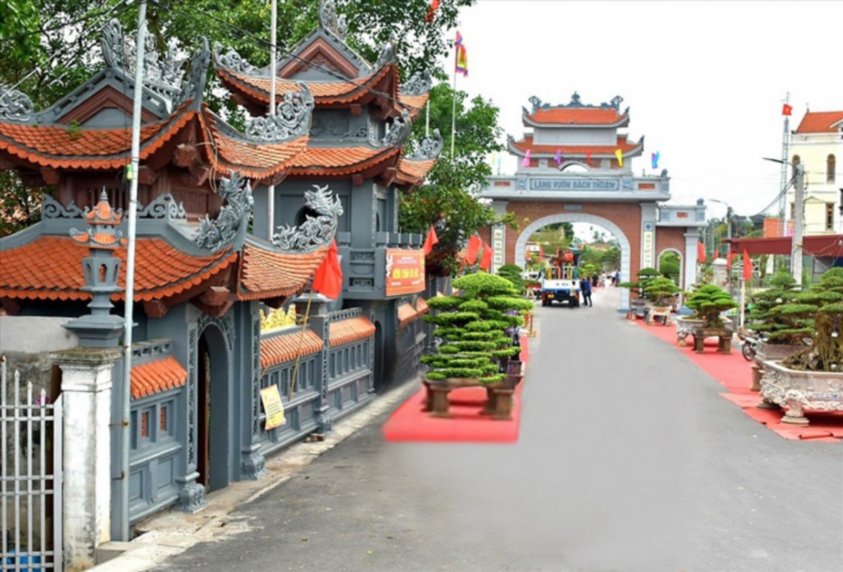 Thái Bình: Xã Bách Thuận quyết tâm phấn đấu xây dựng “Nông thôn mới kiểu mẫu”