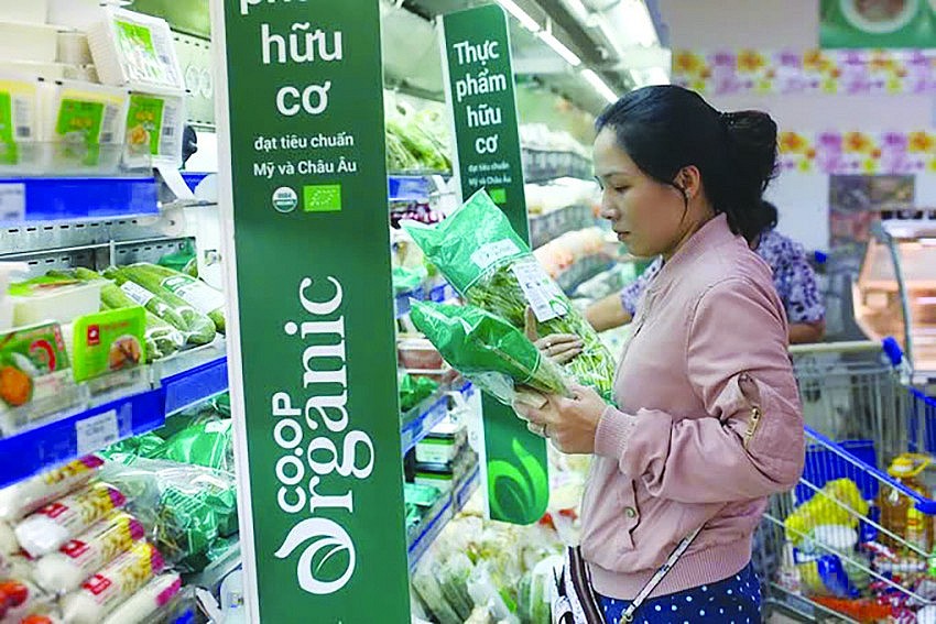 Phương pháp sản xuất thực phẩm hữu cơ và nhận diện trên thị trường