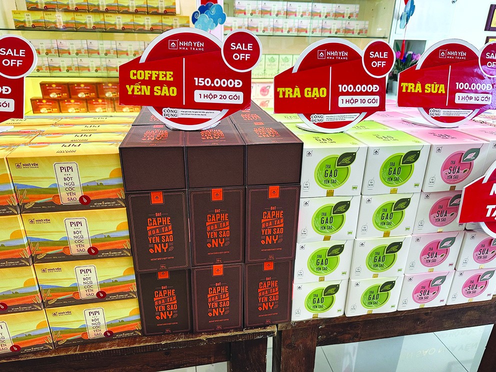 Yến sào Đắk Lắk đa dạng trong khâu chế biến thành phẩm