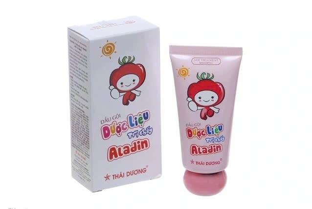 Thu hồi trên toàn quốc lô dầu gội dược liệu sạch chấy Aladin của Công ty cổ phần Sao Thái Dương