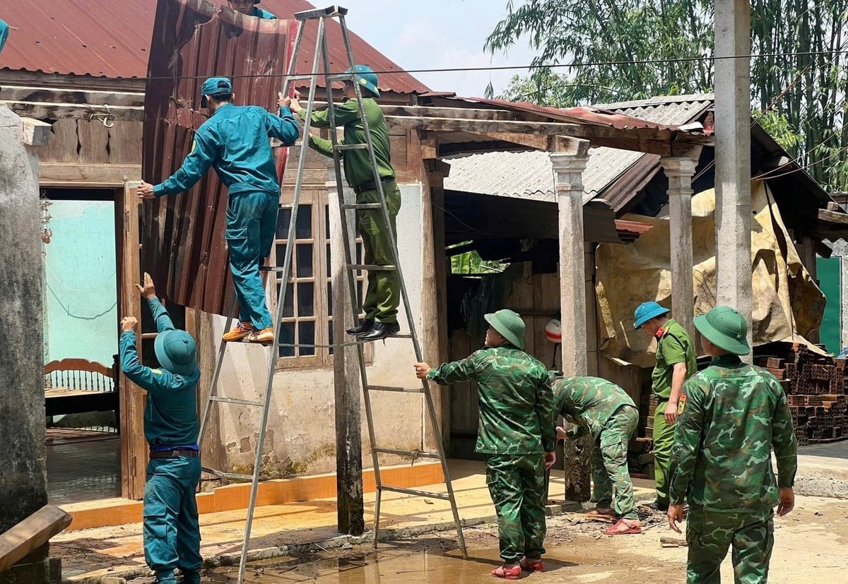 Huế: Dông, lốc tàn phá, gây thiệt hại địa bàn huyện A Lưới