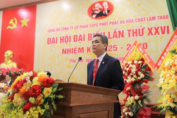 Đại hội đại biểu Đảng bộ Supe Lâm Thao: Đoàn kết là sức mạnh