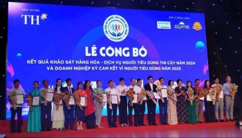 11.000 lượt bình chọn dịch vụ người tiêu dùng bình chọn tin cậy