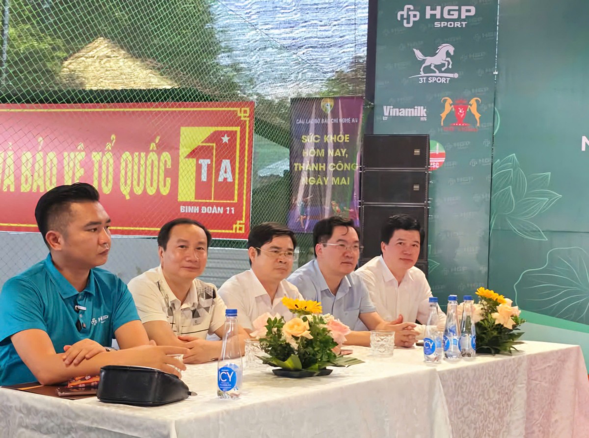 Giải Pickleball chào mừng 100 năm Ngày Báo chí cách mạng Việt Nam