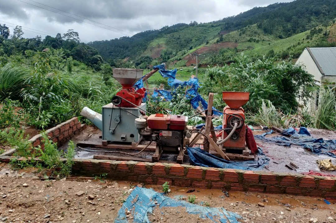 Tu Mơ Rông, Kon Tum: Gần 200 triệu đồng thiệt hại do ảnh hưởng bão số 1