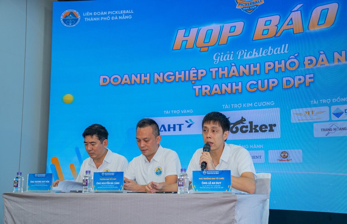 Doanh nghiệp Đà Nẵng so tài Pickleball tranh Cúp DPF 2025
