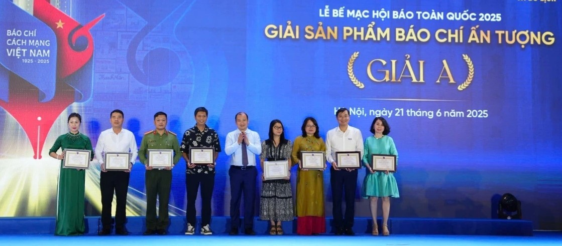 122 giải thưởng được trao tại Hội Báo toàn quốc 2025