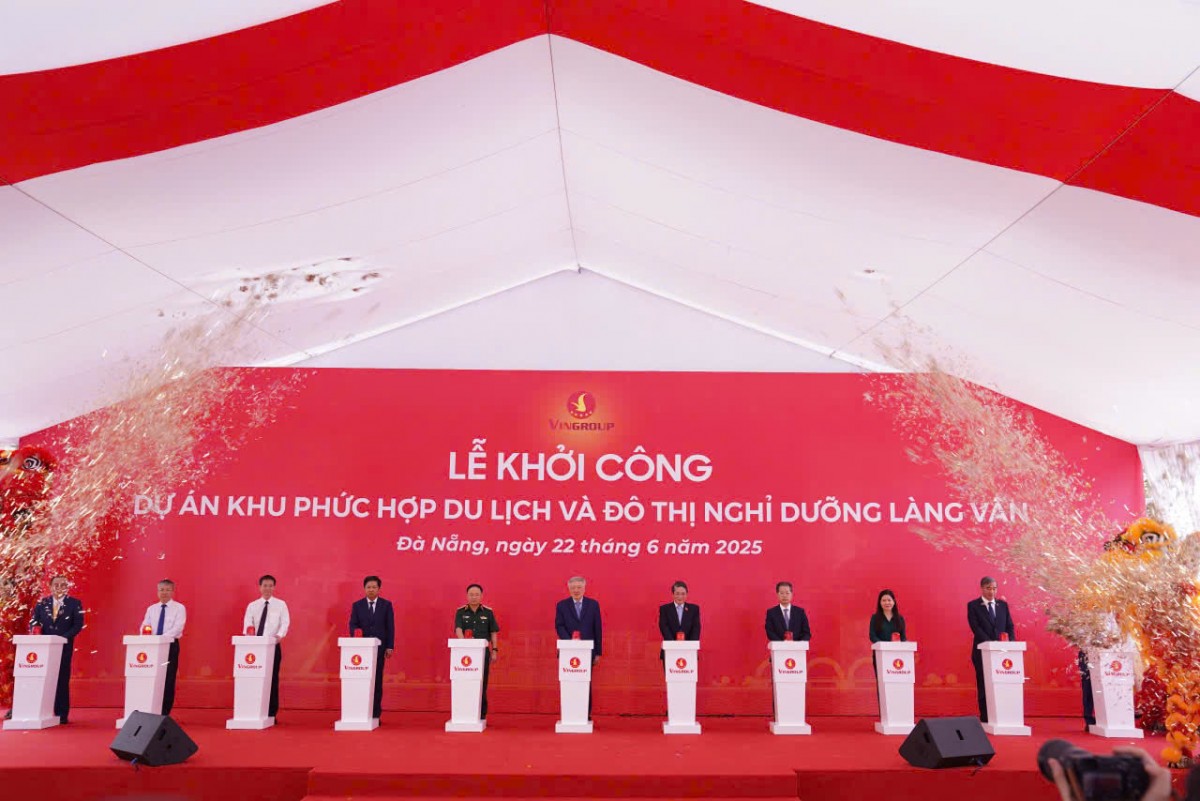 Khởi công “thiên đường nghỉ dưỡng” Làng Vân dưới chân đèo Hải Vân