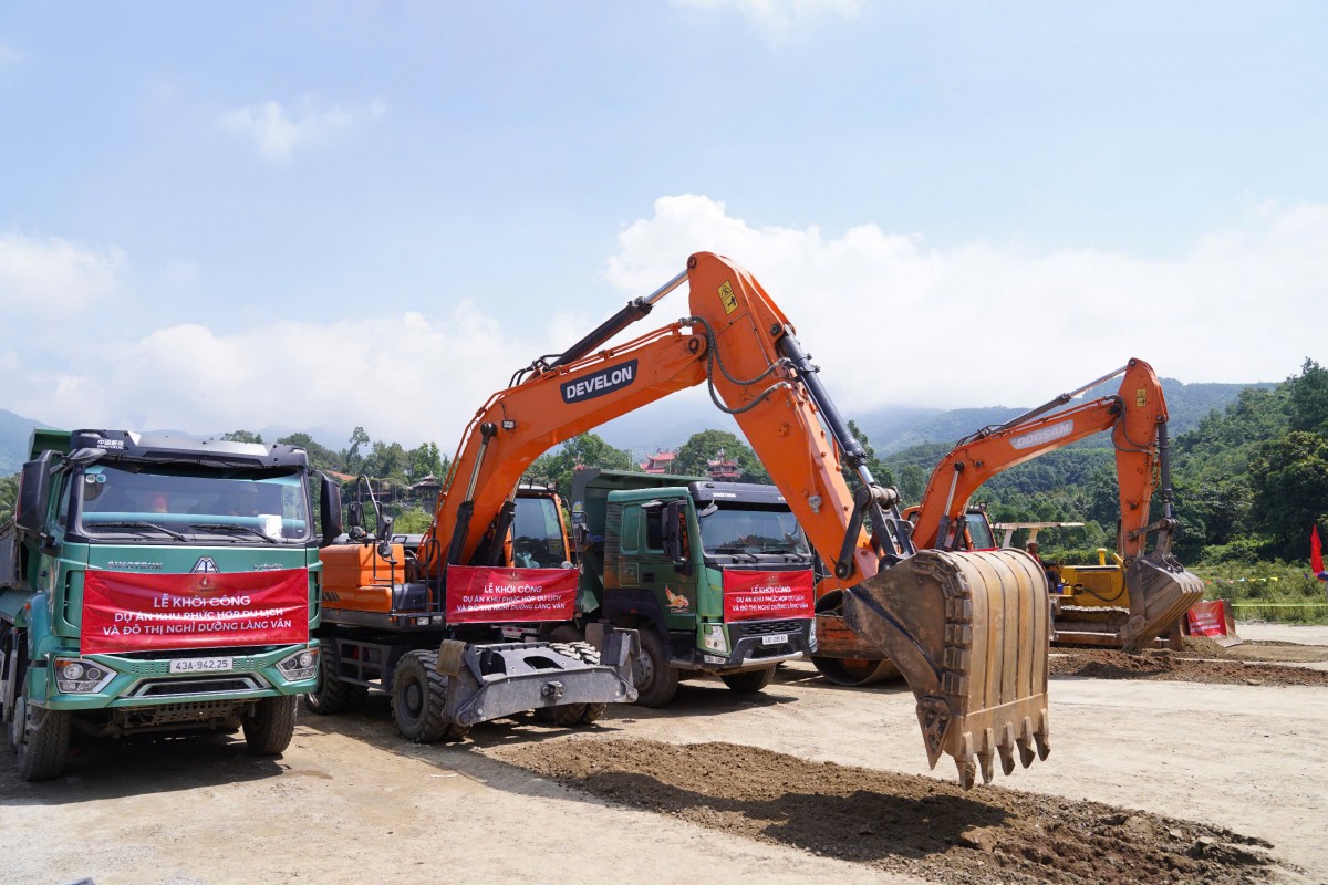 Khởi công “thiên đường nghỉ dưỡng” Làng Vân dưới chân đèo Hải Vân