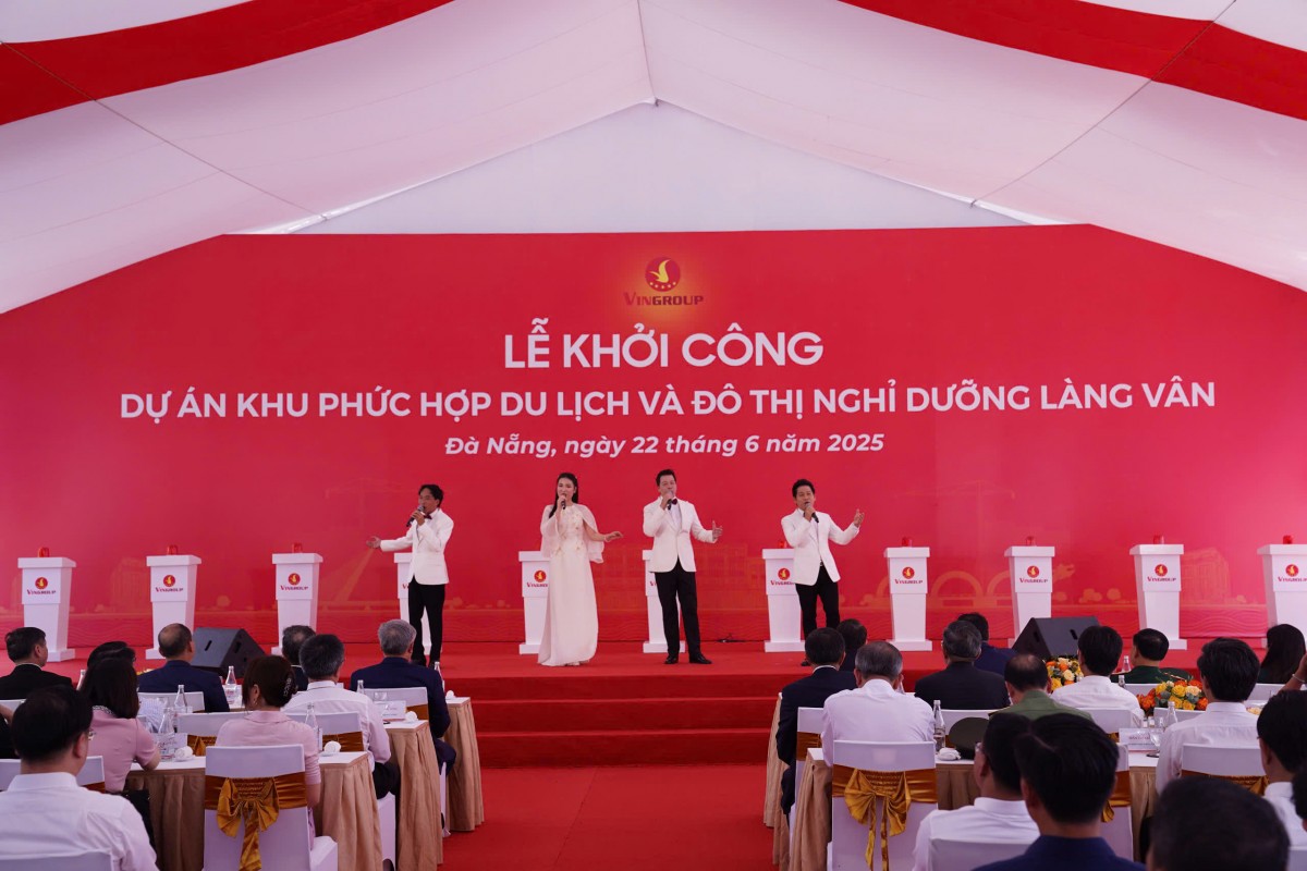 Khởi công “thiên đường nghỉ dưỡng” Làng Vân dưới chân đèo Hải Vân