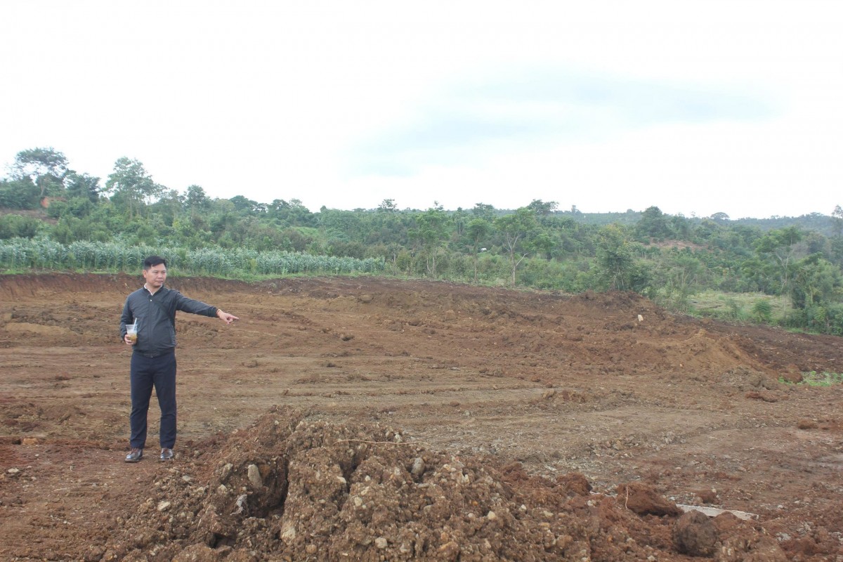 Đắk Lắk: Có hay không việc san ủi gần 2 ha đất nông nghiệp để làm điểm tập lái xe?