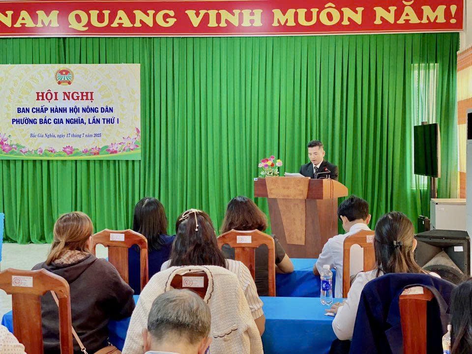 Lâm Đồng: Hội nghị Ban Chấp hành Hội Nông dân phường Bắc Gia Nghĩa lần thứ I