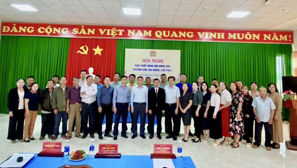 Lâm Đồng: Hội nghị Ban Chấp hành Hội Nông dân phường Bắc Gia Nghĩa lần thứ I