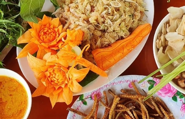 Gỏi cá nhệch Ninh Bình: ẩm thực độc lạ đất cố đô