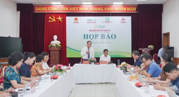 Hội nghị Hữu cơ Châu Á lần thứ 8 được tổ chức vào tháng 9 tại tỉnh Ninh Bình