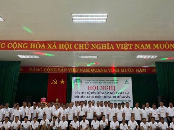 SEPON GROUP tổ chức hội nghị tôn vinh những hộ trồng sắn giỏi năm 2025