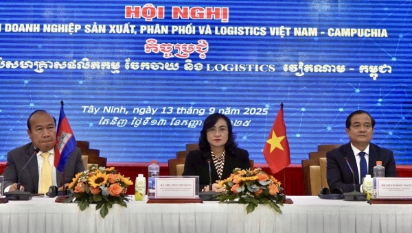 Kết nối doanh nghiệp sản xuất, phân phối và logistics Việt Nam - Campuchia