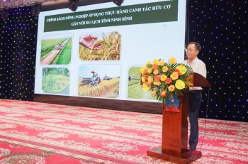 Hướng phát triển đột phá cho nông nghiệp Ninh Bình: Canh tác hữu cơ gắn với du lịch sinh thái