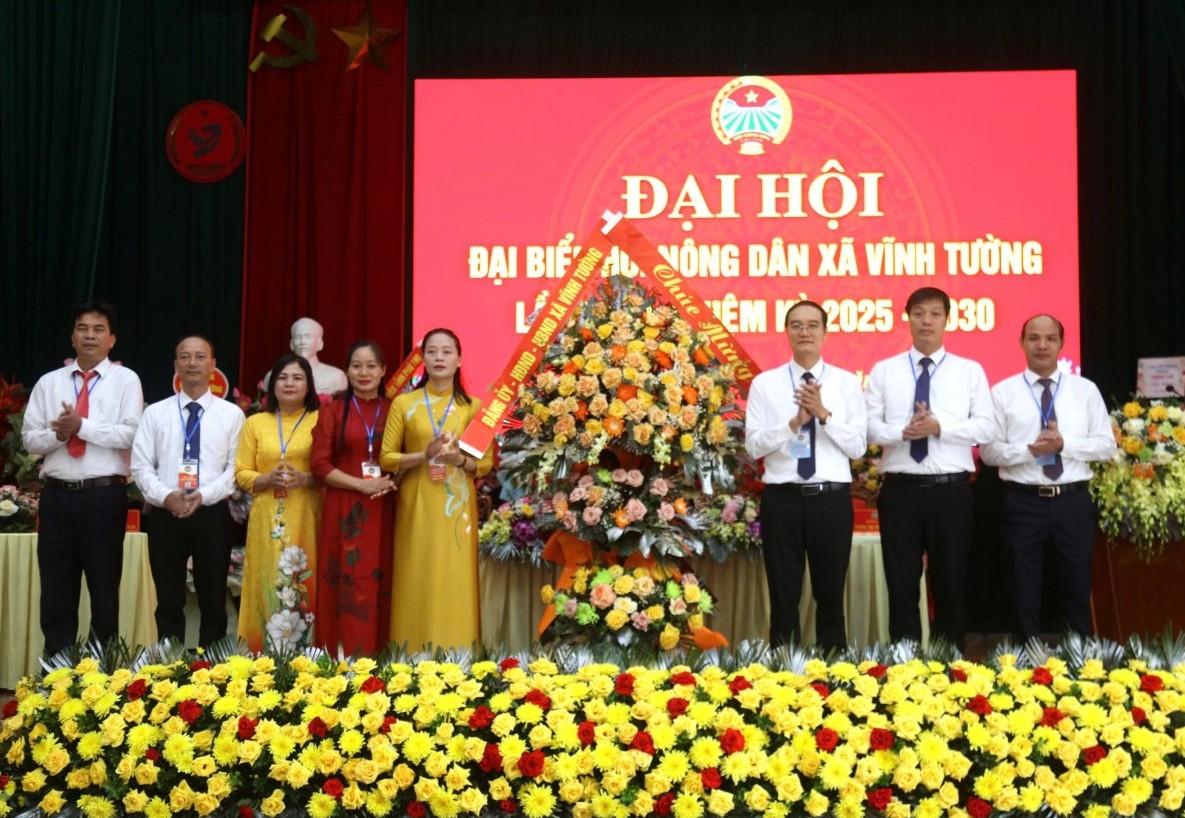 Xã Vĩnh Tường tổ chức Đại hội Đại biểu Hội Nông dân lần thứ I