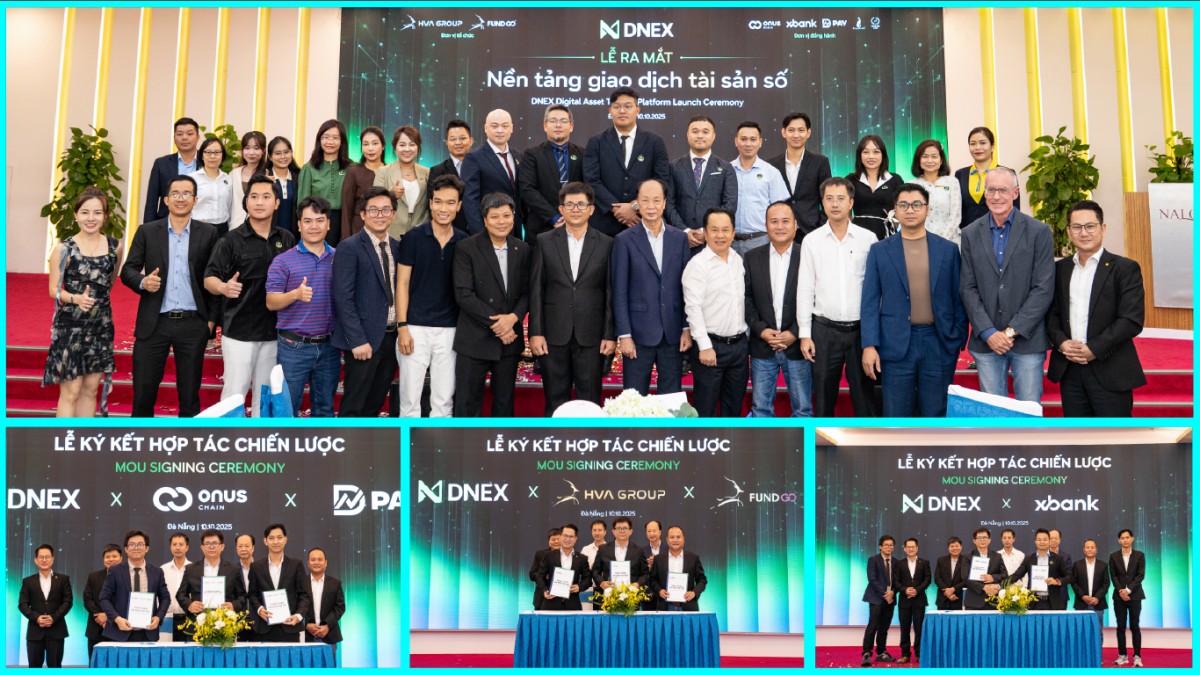 DNEX ra mắt nền tảng giao dịch tài sản số