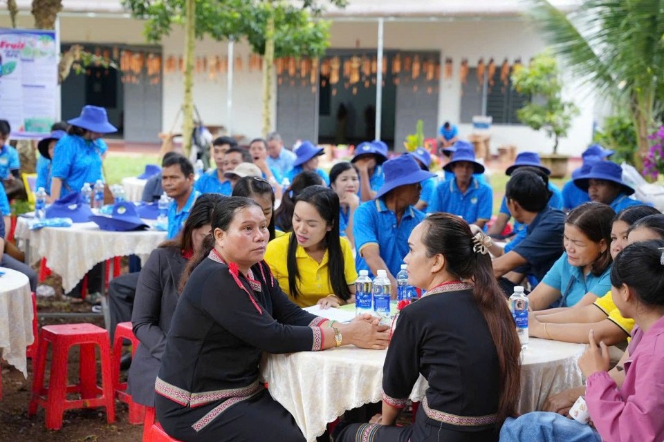 Xã Ea Knuếc kỷ niệm 95 năm Ngày thành lập Hội Nông dân Việt Nam