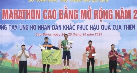 Cao Bằng: 314 vận động viên tham gia thi đấu Giải Marathon Cao Bằng mở rộng năm 2025