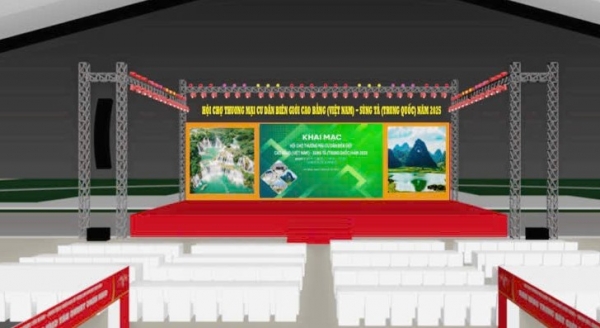 Cao Bằng: Hội chợ Thương mại cư dân biên giới Cao Bằng (Việt Nam) - Sùng Tả (Trung Quốc)