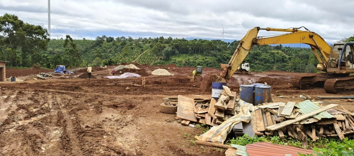 Lâm Đồng: Xử lý trường hợp san ủi đất nông nghiệp trái phép để làm trang trại nuôi gà