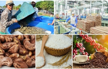 Nông lâm thủy sản xuất khẩu ước đạt hơn 58 tỷ USD sau 10 tháng