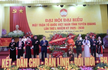 Khai mạc Đại hội đại biểu MTTQ tỉnh Tuyên Quang lần thứ I, nhiệm kỳ 2025-2030