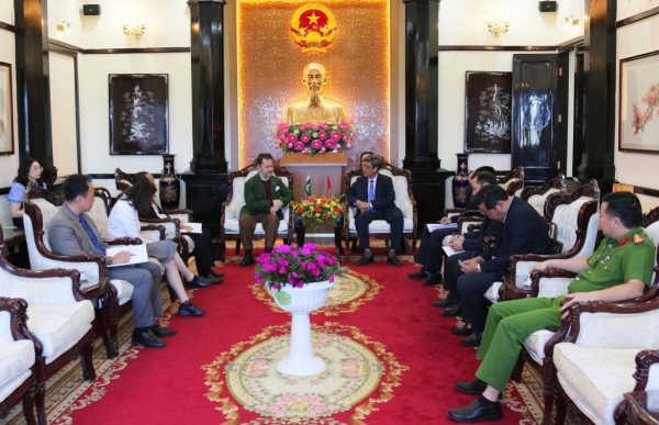 Đại sứ Đặc mệnh Toàn quyền Cộng hòa Hồi giáo Pakistan tại Việt Nam thăm và làm việc tại tỉnh Lâm Đồng