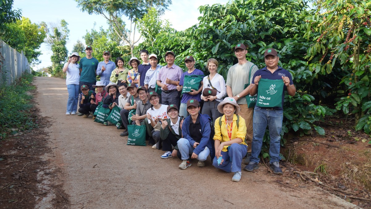 Canh tác cà phê trong nông lâm kết hợp: Sự trải nghiệm 