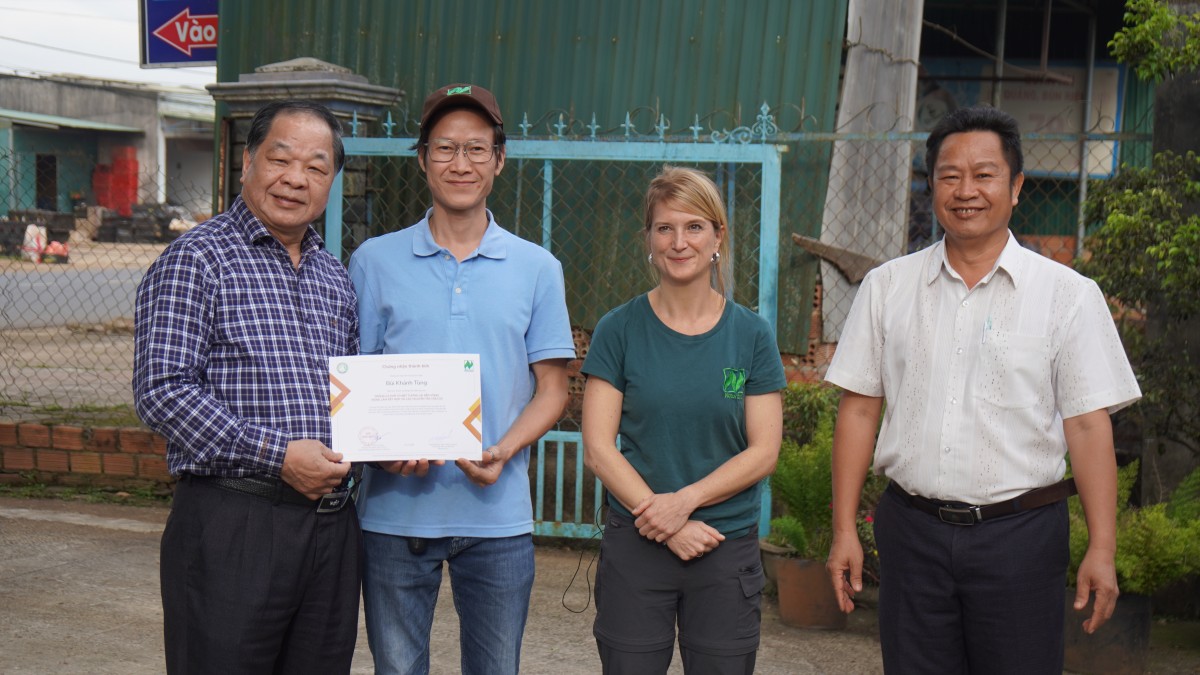 Canh tác cà phê trong nông lâm kết hợp: Sự trải nghiệm 