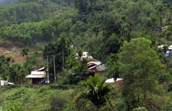 Khảo sát sạt lở nghiêm trọng tại hai khu dân cư xã Trà Leng, Đà Nẵng