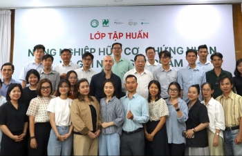 Nâng cao năng lực chứng nhận, nhận diện sản phẩm hữu cơ cho doanh nghiệp và hợp tác xã