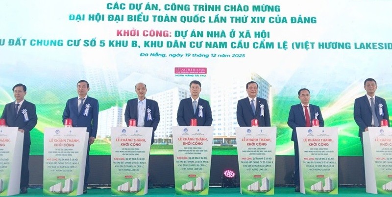 Giải “cơn khát” an cư cho người thu nhập thấp, Đà Nẵng khởi công liên tiếp hai dự án nhà ở xã hội