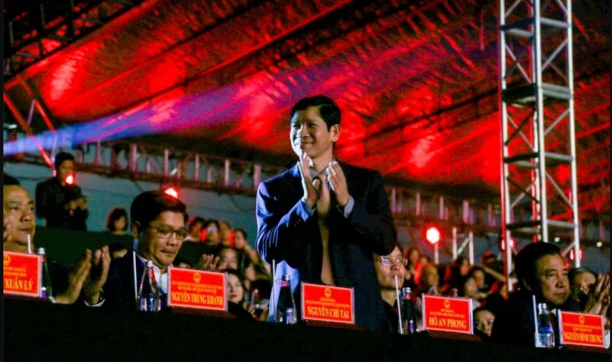 Thứ trưởng Bộ VHTTDL Hồ An Phong tham dự chương trình.