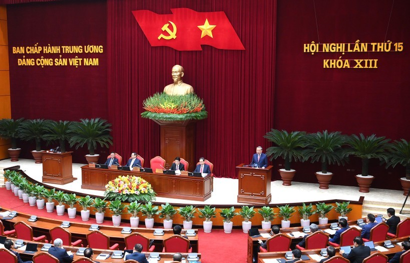 Khai mạc Hội nghị Trung ương 15: Bàn công tác nhân sự, văn kiện và tổ chức Đại hội XIV