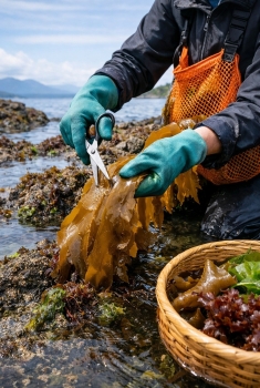 Thu hoạch rong biển như cắt tóc”: Bí quyết để biển vẫn xanh nguồn lợi vẫn còn