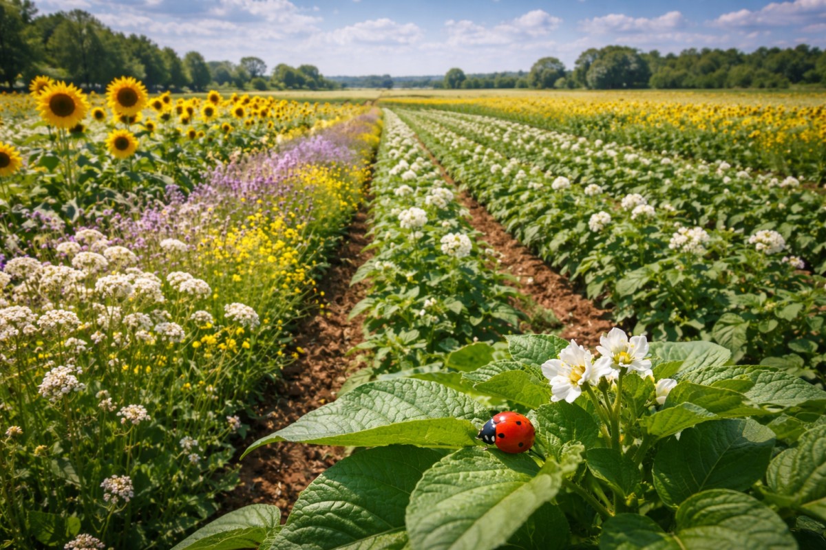 9 loài hoa dại có thể giúp nông dân phòng virus khoai tây: Giải pháp sinh học từ tự nhiên
