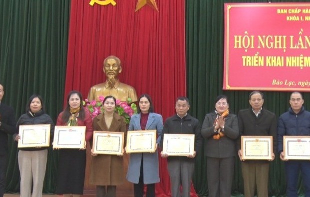 Cao Bằng: Vụ địa phương 1, Ban Tổ chức Trung ương dự Hội nghị triển khai công tác năm 2026 tại xã Bảo Lạc