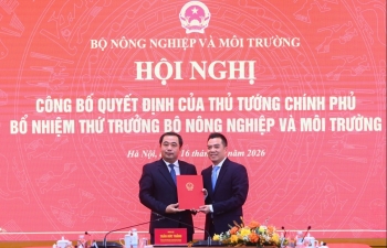 Thủ tướng bổ nhiệm ông Đặng Ngọc Điệp làm Thứ trưởng Bộ Nông nghiệp và Môi trường