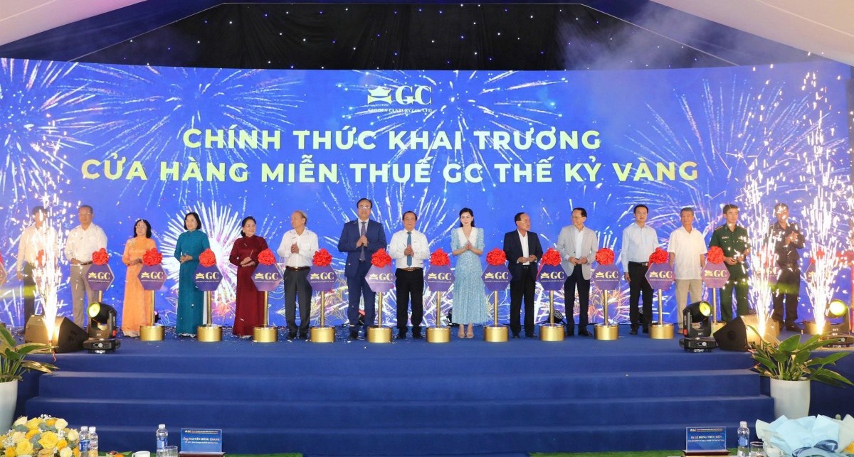 Tây Ninh: Khai trương Cửa hàng miễn thuế GC tại Cửa khẩu quốc tế Mộc Bài