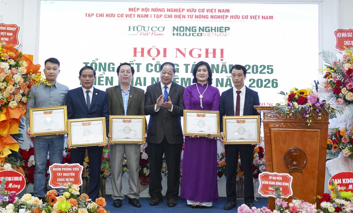 Tạp chí Hữu cơ Việt Nam lan toả tạo giá trị phát triển bền vững