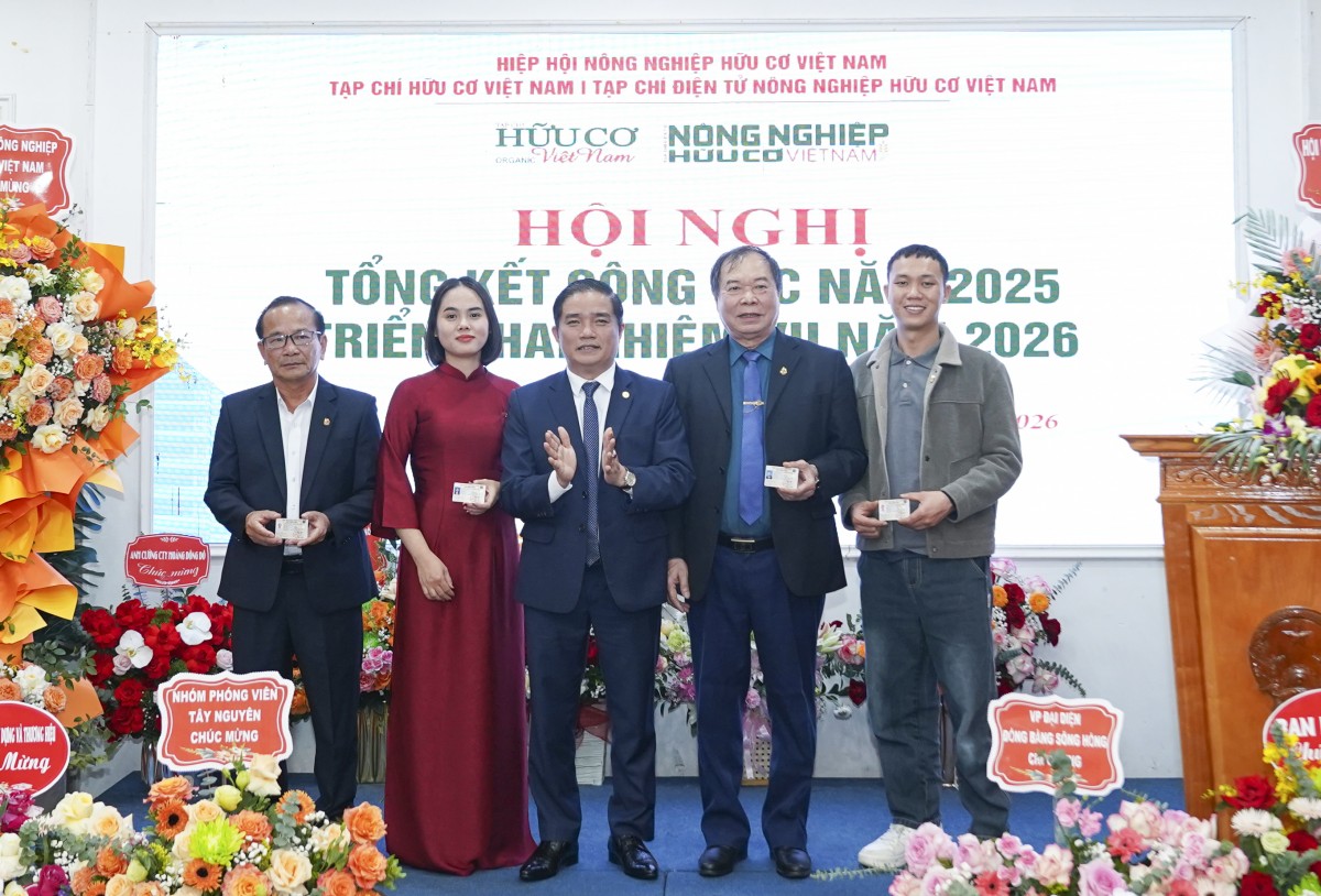 Tạp chí Hữu cơ Việt Nam lan toả tạo giá trị phát triển bền vững