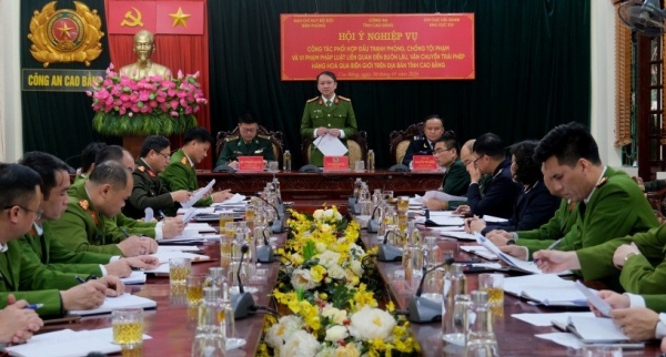 Cao Bằng: Phối hợp đấu tranh phòng, chống tội phạm và vi phạm pháp luật về vận chuyển hàng hóa qua biên giới