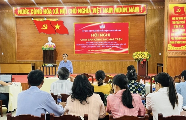 Xã Hà Nha (TP Đà Nẵng) chủ động, khẩn trương chuẩn bị cho cuộc bầu cử nhiệm kỳ 2026-2031